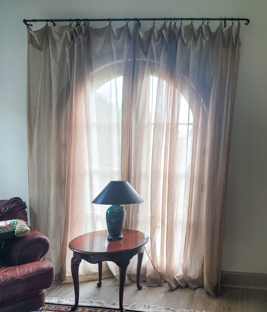 Old Sheer Curtain Houston Tx
